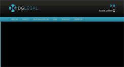 Desktop Screenshot of dglegal.co.uk